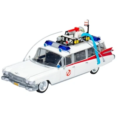 Immagine di Ghostbusters Plasma Series, Ecto 1 (1984), auto giocattolo in scala 1:18, giocattoli dai 14 anni su