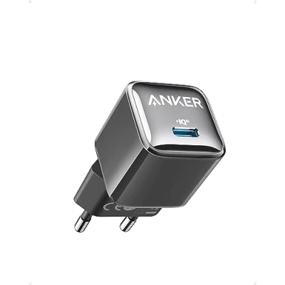 Immagine di Anker Caricatore iPhone 511 (Nano Pro) 20W PIQ 3.0, alimentatore USB C compatibile con 15/14/13/12 Pro Max, iPad/iPad Mini, Pixel, Black Ice (cavo non incluso)