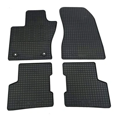 Immagine di AutoStyle CK RJE02 Set tappetino Gomma piena anteriore e posteriore 4 nero JEEP: Renegade SUV