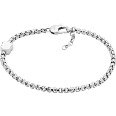 Immagine di Fossil Heritage Bracciale silvercoloured, Uomo, Taglia: One Size, Silver coloured