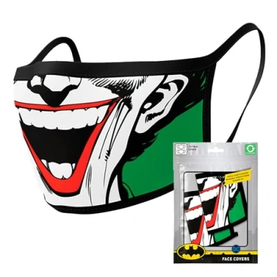Immagine di Pyramid International Mascherine Tessuto Jersey Elasticizzato Cotone 100% (2 Pz)