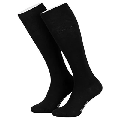Immagine di Piarini® 4 paia di calze lunghe per l’ufficio nero 47 50