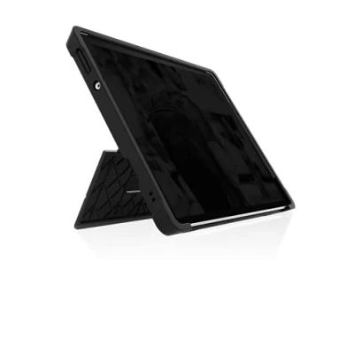 Immagine di STM Goods Dux Shell cover per tablet Microsoft Surface Pro 8 33 cm (13) Back Nero, Trasparente