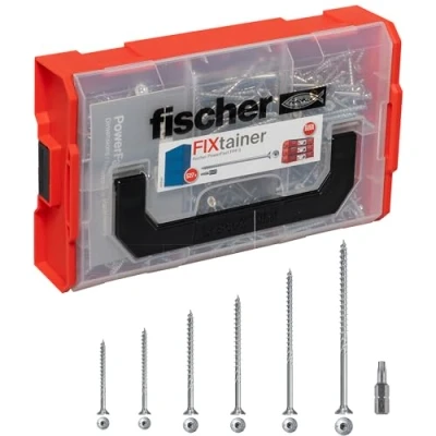 Immagine di Fischer FixTainer PowerFast II TX TG 562272 Assortimento di viti truciolari Acciaio galvanizzato zinco 1 KIT