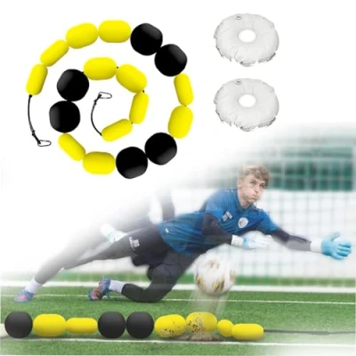 Immagine di Deflettore a linea singola Attrezzatura per la deviazione del portiere Allenamento di riflessi e agilità 2,75 m, Porta applicabile da calcio 7/futsal