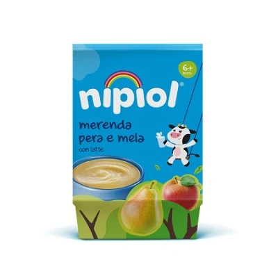 Immagine di Merenda Pera e Mela Nipiol 2x100g