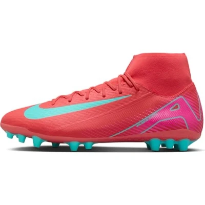 Immagine di Nike Performance ZM 10 Academy AG Scarpe da calcetto con tacchetti, Taglia: 42, Ember glow/aurora green Tessuto / sintetico