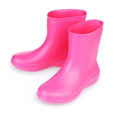 Immagine di ESTRO Stivali Pioggia Donna Gomma Stivaletti da in CR01 (38 EU, Fucsia)