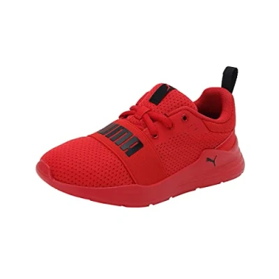 Immagine di Puma Wired RUN Unisex Scarpe running neutre per bambini, Taglia: 31, Red Sintetico / tessuto