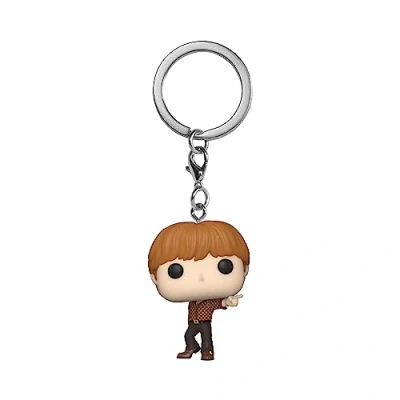 Immagine di Funko Pop! Keychain: BTS Dynamite Jin Mini Figura in Vinile da Collezione Novità Portachiavi Riempitivi per Calze Idea Regalo Merchandising Ufficiale Music Fans Minifigure
