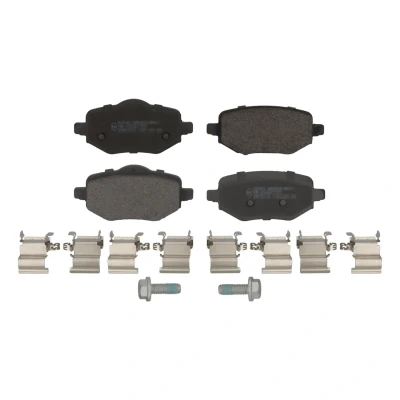 Immagine di FEBI BILSTEIN 184234 Kit pastiglie freno Assale posteriore con materiale di fissaggio PEUGEOT: 2008 II, 208 II Hatchback, OPEL: Corsa F Hatchback