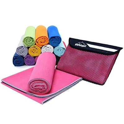 Immagine di gipfelsport Asciugamano Microfibra Fucsia Set2 1x S(80x40cm) &amp; XL(180x80cm)