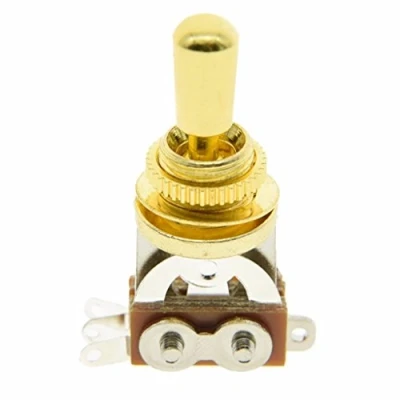 Immagine di KAISH Gold LP Chitarra 3 Vie Interruttore a levetta con punta in metallo oro per Epiphone Les Paul SG