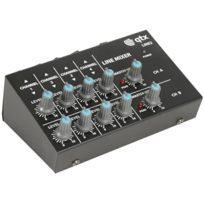 Immagine di Qtx 170.205uk 4 Channel Line Level e strumento mixer