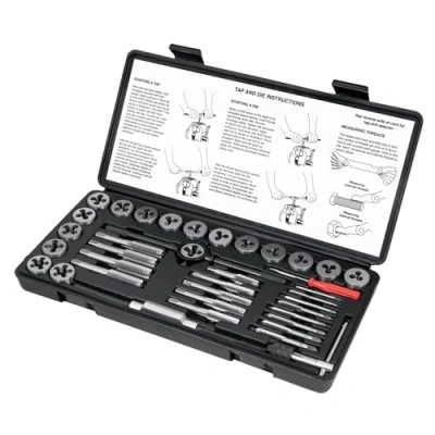 Immagine di Performance Tool 40 piece Metric Tap and die set, W4001DB