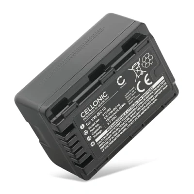 Immagine di subtel Batteria VW VBK180 VBK360 VBL090 Compatibile con Panasonic VX870 V700 V500 V520 V210 V100 SD40 TM80 1500mAh 3.6V 3.7V