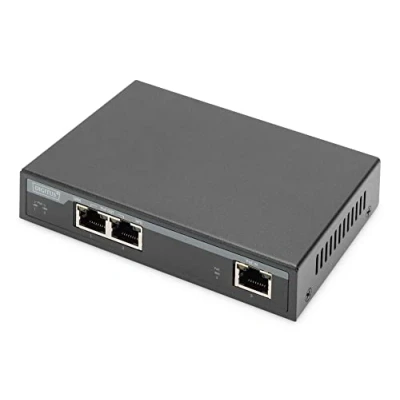 Immagine di Digitus DN 95127 1 Estensore PoE GBit/s IEEE 802.3af (12.95 W), 802.3at (25.5 802.3bt, IEEE802.3af (15.4 IEEE802.3at (30 W)