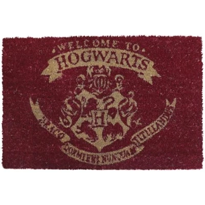 Immagine di Harry Potter Doormat Zerbino Welcome to Hogwarts Doo, Coro, Multicolore, 40 x 60 cm