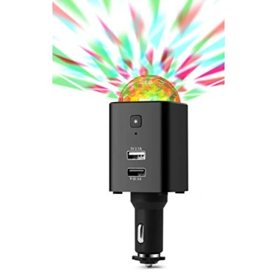 Immagine di Technaxx Disco Mobile Auto Charger TX 159 Portata massima corrente=2.1 A 12/24 V, 5 V via USB