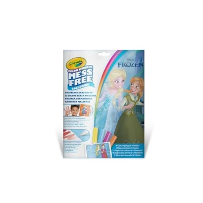 Immagine di CRAYOLA Color Wonder, Coloring Set con 18 Pagine da colorare e 4 Pennarelli Senza Macchia, soggetto Frozen, Attività Creativa per Bambini, età 3,4,5 Anni, cod. 75 2664
