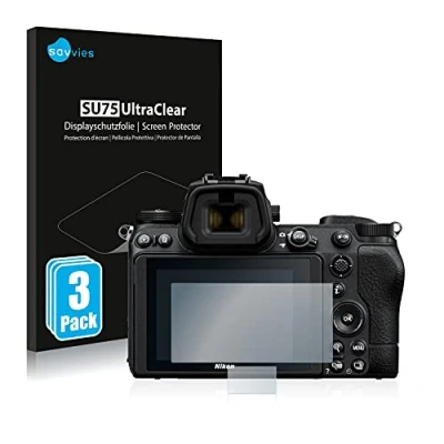 Immagine di savvies (6 Pezzi Pellicola Protettiva per Nikon Z 6 II Protezione Schermo Trasparente
