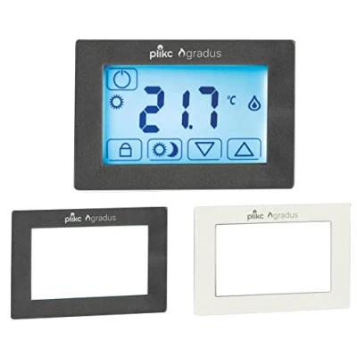 Immagine di Termostato Touch Screen da Incasso a Batterie Plikc Gradus PLK267609
