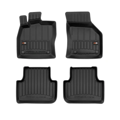 Immagine di FROGUM proLine 3D 3D409798 Set tappetino Gomma anteriore e posteriore 4 nero Su misura
