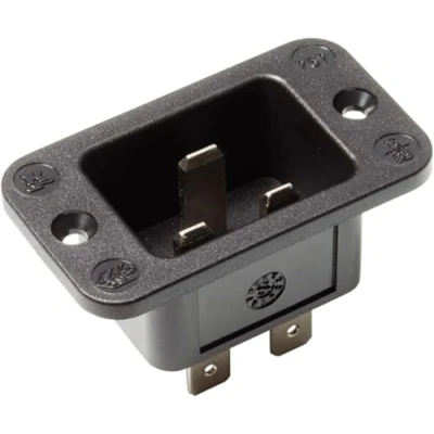 Immagine di Bachmann 917.173 Connettore IEC 767 Spina Tot poli: 3 16 A Nero 1 pz.