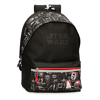 Immagine di Star Wars Space Mission Zaino Per Computer Portatile Doppio Scomparto 15.6&quot; Nero 31x44x17.5cm Poliestere 23.87L