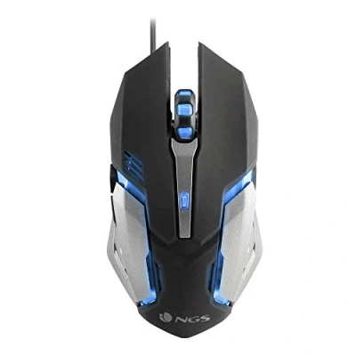 Immagine di NGS GMX 100 Mouse Gaming con Cavo USB, Ottico 800/1200/1600/2400dpi Luci LED a 7 Colori
