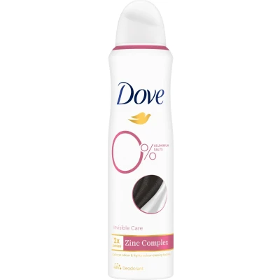 Immagine di Deodoranate Spray Invisible Care 0% Advanced Dove 150ml