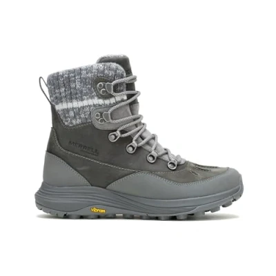Immagine di Merrell Siren 4 Thermo Mid Zip WP, Stivali da Escursionismo Donna, Carbone, 38.5 EU