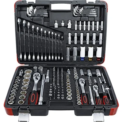 Immagine di BGS Do it yourself &#039;Forza Uomo 15217 Set di chiavi a bussola unità 6,3 mm (1/4&quot;)/10 (3/8&quot;)/12,5 (1/2) 176 PZ.
