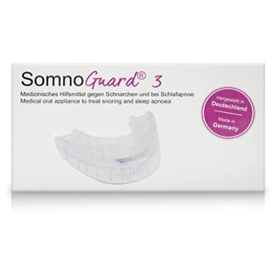 Immagine di SomnoGuard 3 Sistema anti russamento il classico contro i russamenti in set FlexPoint con istruzioni per sonno ABC