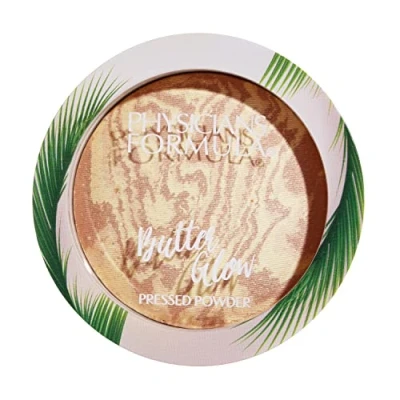 Immagine di Physicians Formula Butter Glow, Cipria Fissante Multiuso per una Pelle Luminosa e Radiosa, Arricchita con Burro di Murumuru, Finish Naturale, Tonalità Translucent .
