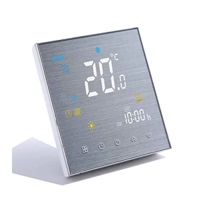 Immagine di Qiumi Smart Wifi Termostato acqua programmabile Display LCD Termoregolatore Funziona con Alexa Google Home IFTTT 5A