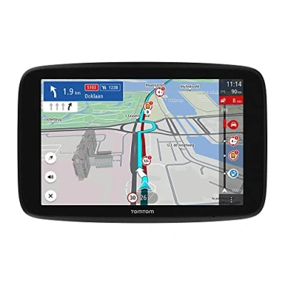 Immagine di TomTom GO Expert Navigatore Satellitare per Camion, Autobus, Furgone, Schermo Capacitivo da 5&quot;, PDI, Traffic, Mappe del Mondo, Avvisi di Restrizioni in Tempo Reale, Aggiornamenti tramite WiFi