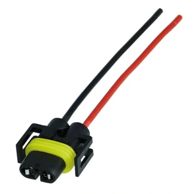 Immagine di 1 x H8 H11 attacco per lampadine, lampada, connettore PGJ19 2, con cavo lampade a incandescenza