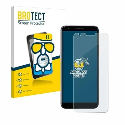 Immagine di brotect Pellicola Vetro Opaca per Google Pixel 3a Protezione Schermo [Anti Riflesso, Durezza 9H]