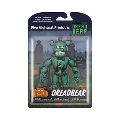 Immagine di Funko Action Figure: Five Nights At Freddy&#039;s (FNAF)Dreadbear Dreadbear Giocattolo da Collezione Idea Regalo Merchandising Ufficiale