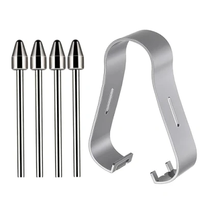 Immagine di 4 Pezzi Titanio Punte di Ricambio per S Pen Samsung Galaxy Tab S9 FE+ Plus/S9+ Plus/S9 FE/S9/S9 Ultra/S6 Lite/S7 FE/S10 Ultra/S10+ Plus, Più Duraturo, Controllo Preciso, Amichevole Scherm