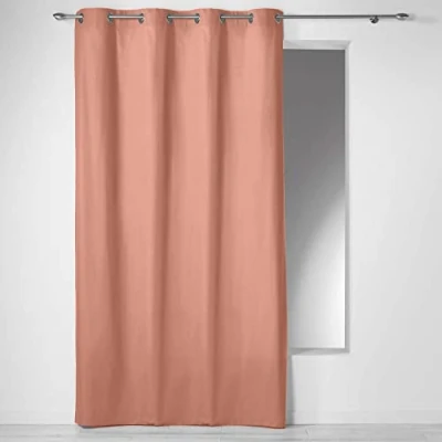 Immagine di Douceur d&#039;Intérieur Panama Tenda in cotone, 140 x 240 cm, colore: Rosa cipria