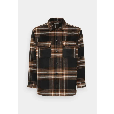 Immagine di JACK &amp; JONES Jjebradley Ollie Overshirt LS Noos Pls, Monks Robe, XXL Uomo