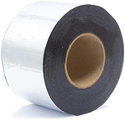 Immagine di SILISTO fascia di bitume per riparazione colore: alluminio 50 mm x 10 metri