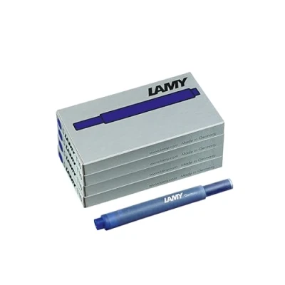 Immagine di Lamy T10 Set di 4 cartucce d&#039;inchiostro con grande riserva inchiostro, adatte per tutti i modelli penne stilografiche Contenuto 1,25 ml cartuccia 5 pezzi confezione Colore