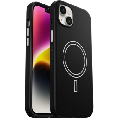 Immagine di OtterBox cover per iPhone 14 Plus Slim con MagSafe, resistente a shock e cadute; ultrasottile, protettiva, leggera, testata norme anti caduta MIL STD 810G, SNOWFALL
