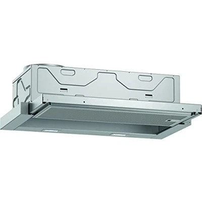 Immagine di Neff D46ED22X1 Cappa aspirante da incasso, N50, 60 cm, aria di scarico o convezione, argento metallizzato