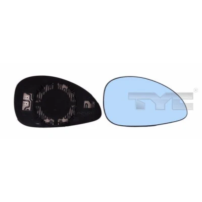 Immagine di TYC 305 0117 1 Vetro Specchio Retrovisore Dx CITROËN: C4 I Hatchback