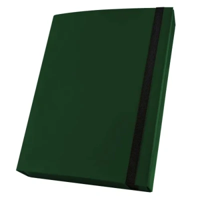 Immagine di Netuno 1x cartellina portadocumenti verde formato A4 dorso 50 mm con elastico cartella porta documenti cartone polypropylene