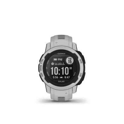 Immagine di Garmin Instinct 2S Solar, Smartwatch, 40mm, Rugged design, Ricarica solare, Autonomia 51 giorni, +30 app multisport, GPS, Cardio, SpO2, Pay, Connect IQ (Mist Gray) (Ricondizionato)
